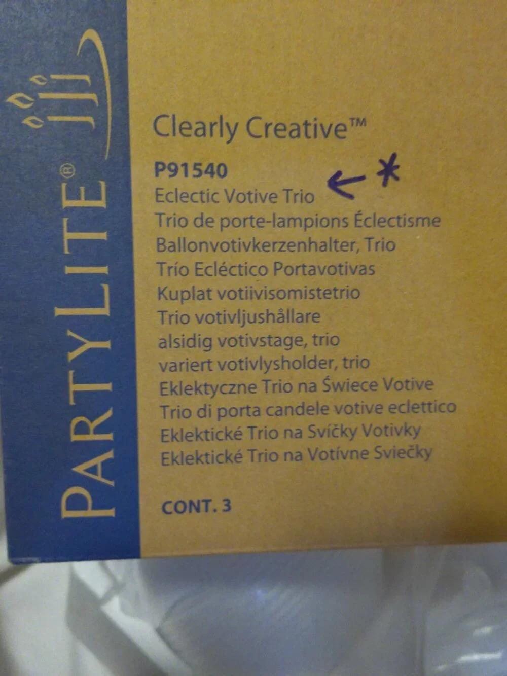 PartyLite clearly creative